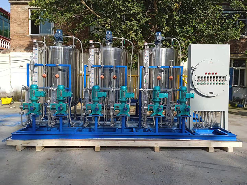 孟加拉BDM项目采购氨水、磷酸三钠、联胺3箱6泵加药装置